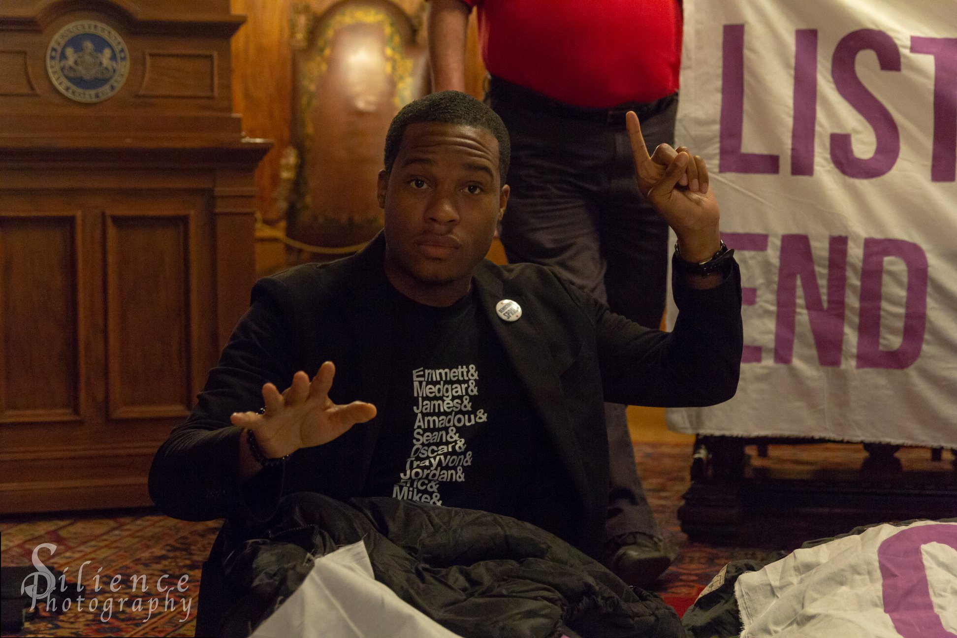 Renaldo Pearson, co-Mission Director, Democracy Spring. Photo credit: Michael Hodgson