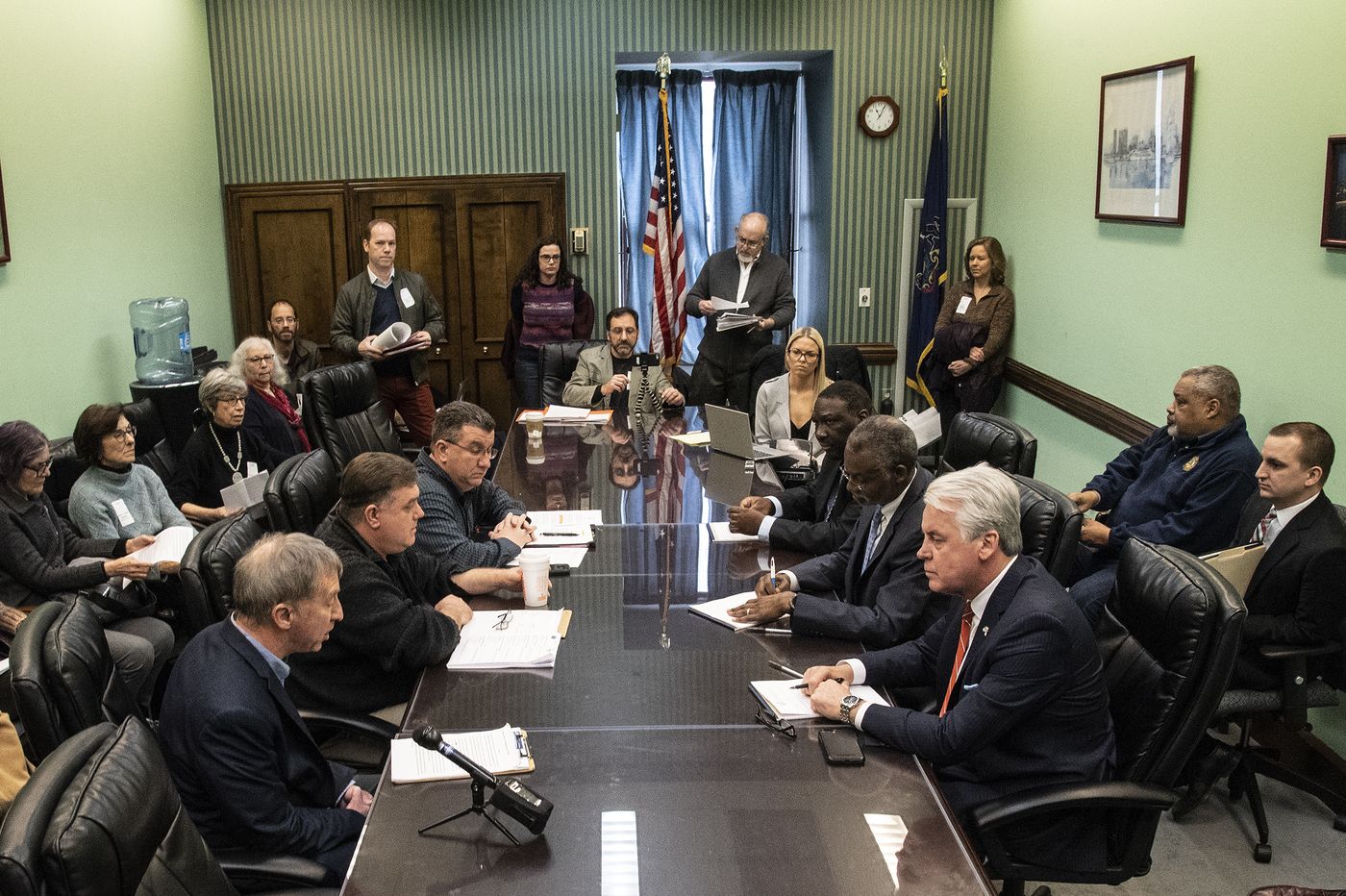 March 6 Board of Elections Sunshine MeetingCredit: Jose Moreno Inquirer Staff Photographer